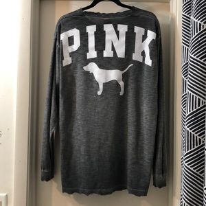 Vs Pink long sleeve (Hole by pocket)